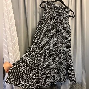 Misia black white boho Dress ruffle 51 new sample